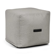 Pouf Up! Teddy White Grey