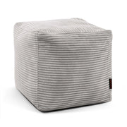 Pouf Up! Waves White Grey