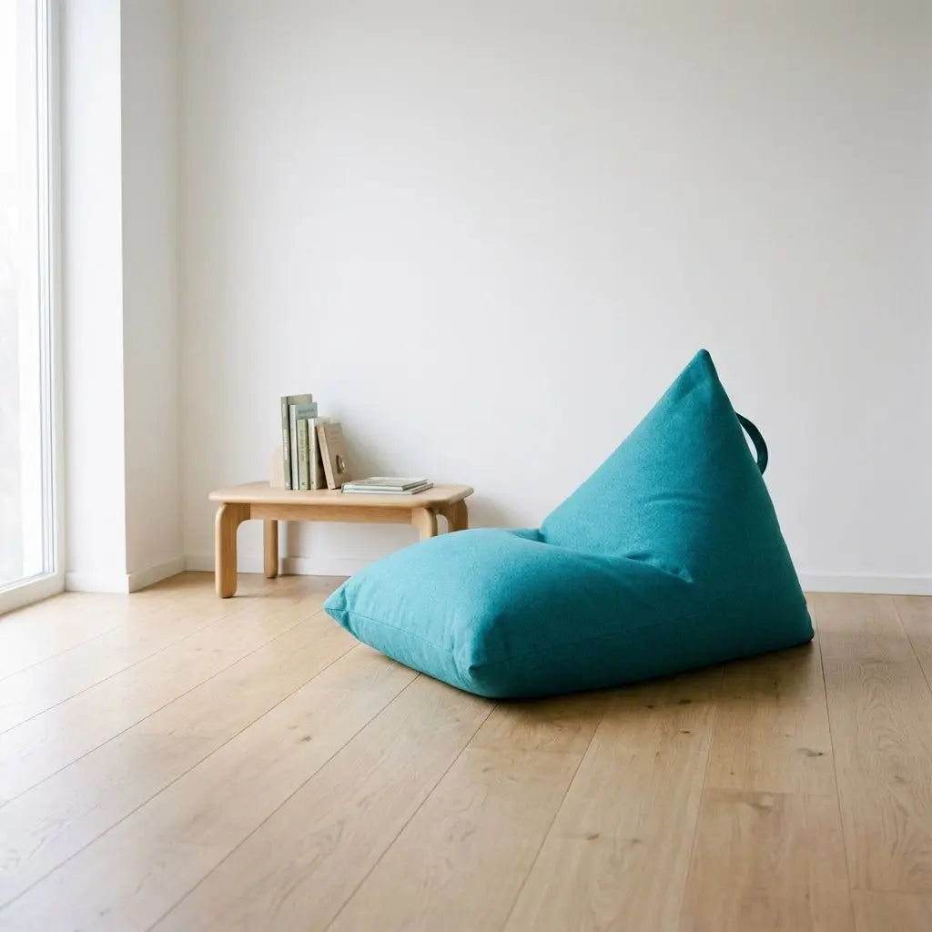 Sittsäck Barnfåtölj Razzy Nordic Turquoise