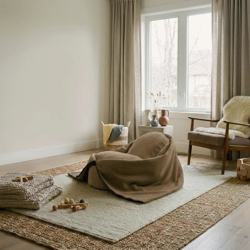 Sittsäck Cocoon 80 Teddy Camel