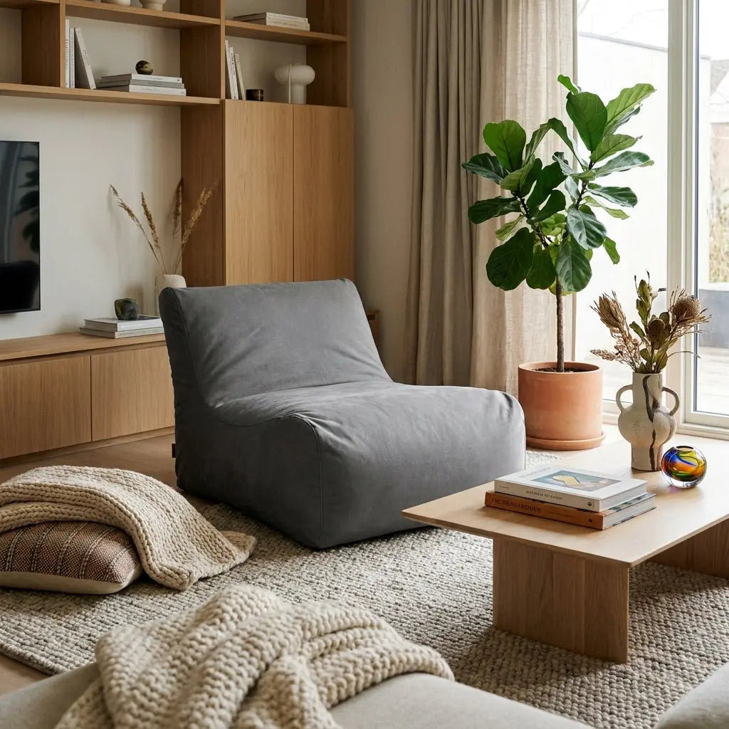 Sittsäck Lounge 100 Barcelona Dark Grey