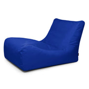 Sittsäck Lounge 100 OX Blue fåtölj med bred rygg och bekväm design.