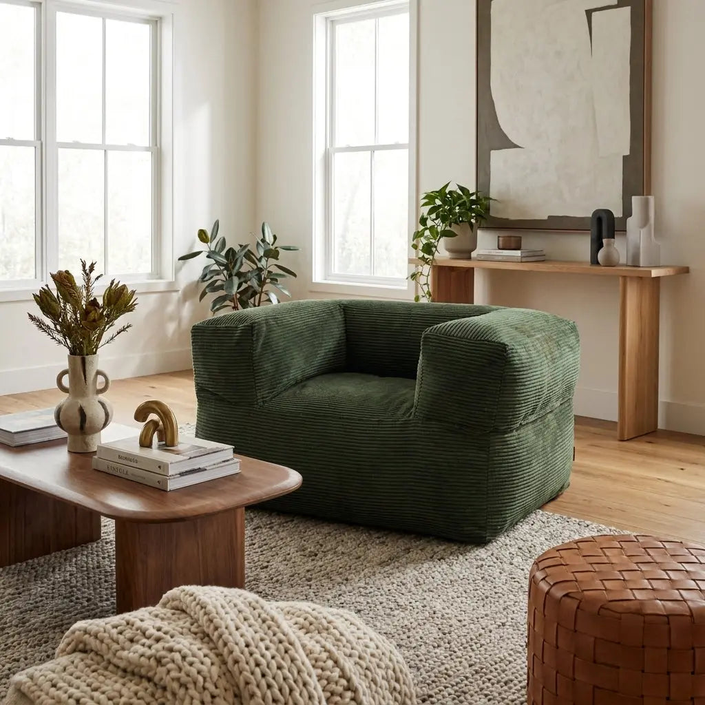 Sittsäck MooG Waves Forest