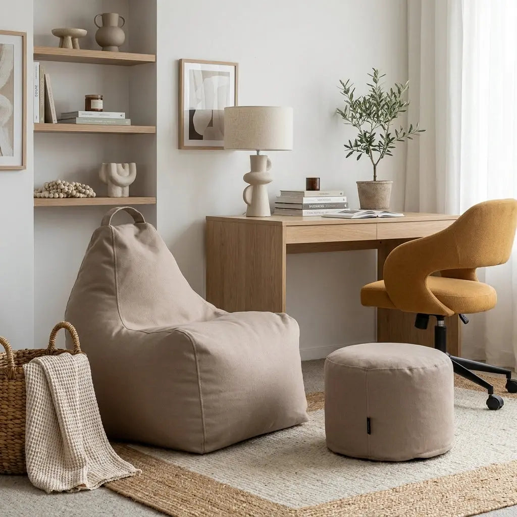 Sittsäck Play Nordic Beige SLOWDOWN