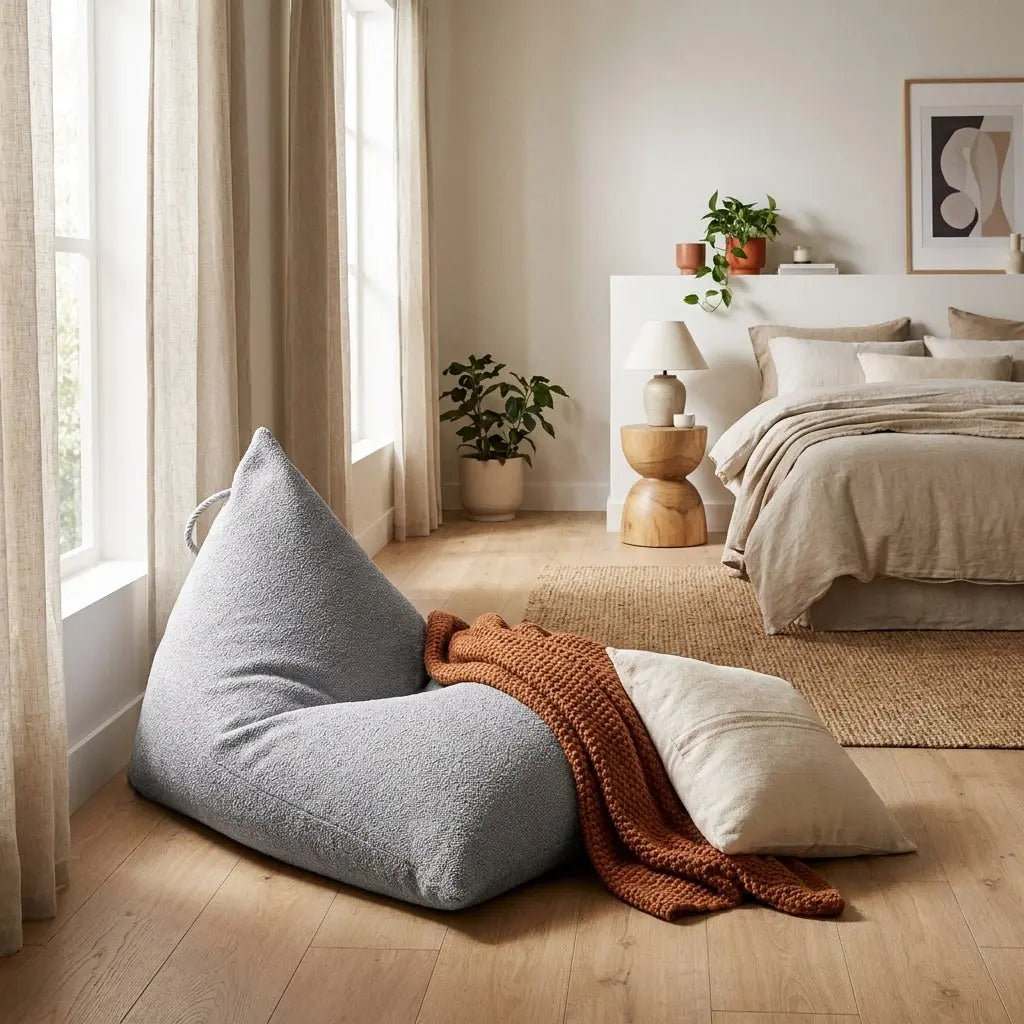 Sittsäck Razzmatazz Madu Light Grey
