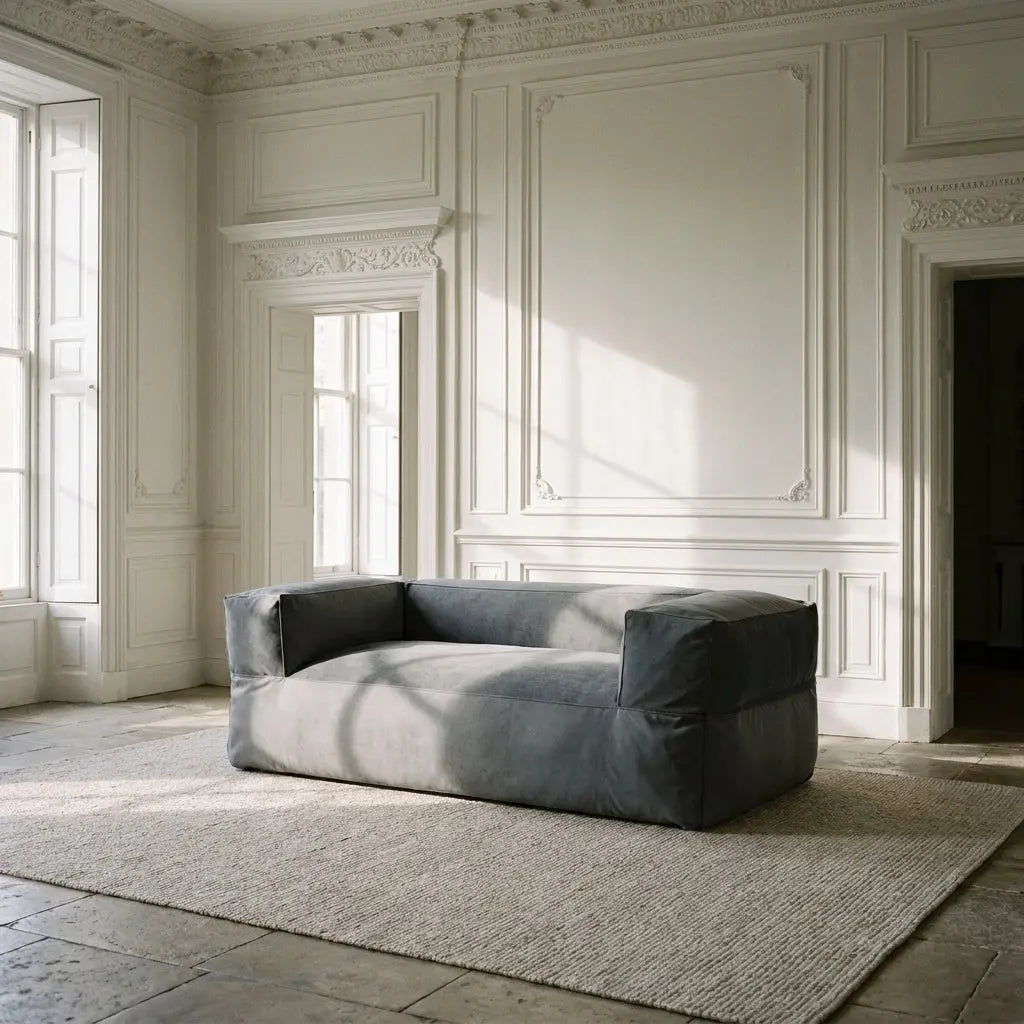 Sittsäck Soffa MooG Barcelona Dark Grey