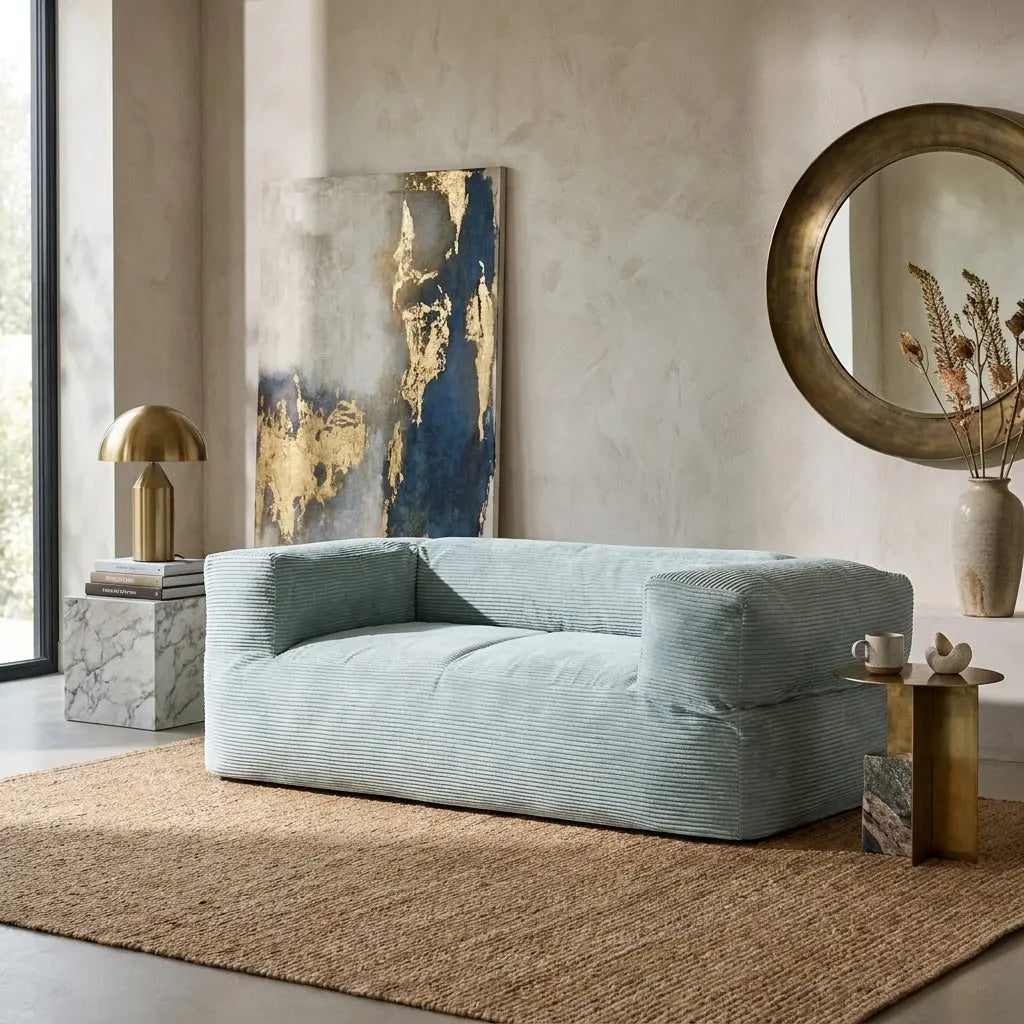 Sittsäck Soffa MooG Waves Mint