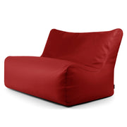 Bean bag Sofa Seat Outside Dark Red