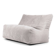 Bean bag Sofa Seat Waves White Grey