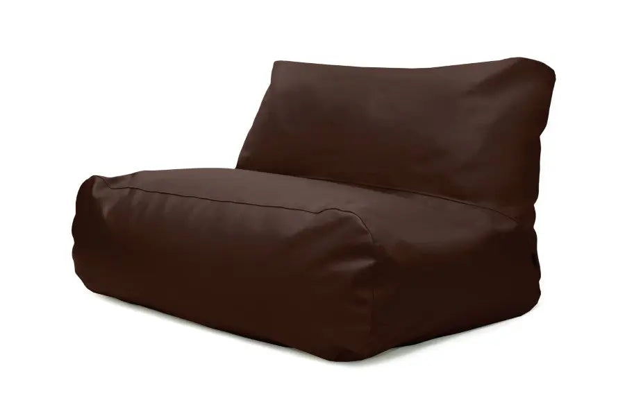 Bean bag Sofa Tube Outside Brown