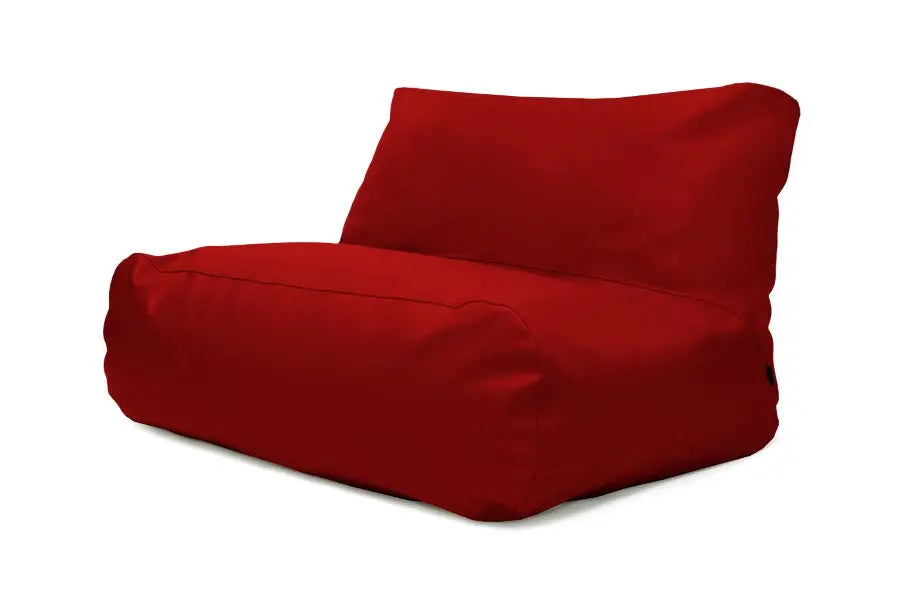 Bean bag Sofa Tube Outside Dark Red