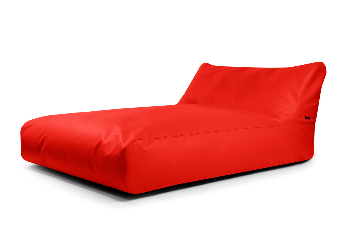 Bean bag Sofa Sunbed Outside Red