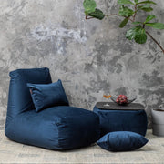Sittsäck Tube Barcelona Navy-Bean bags-Slowdown