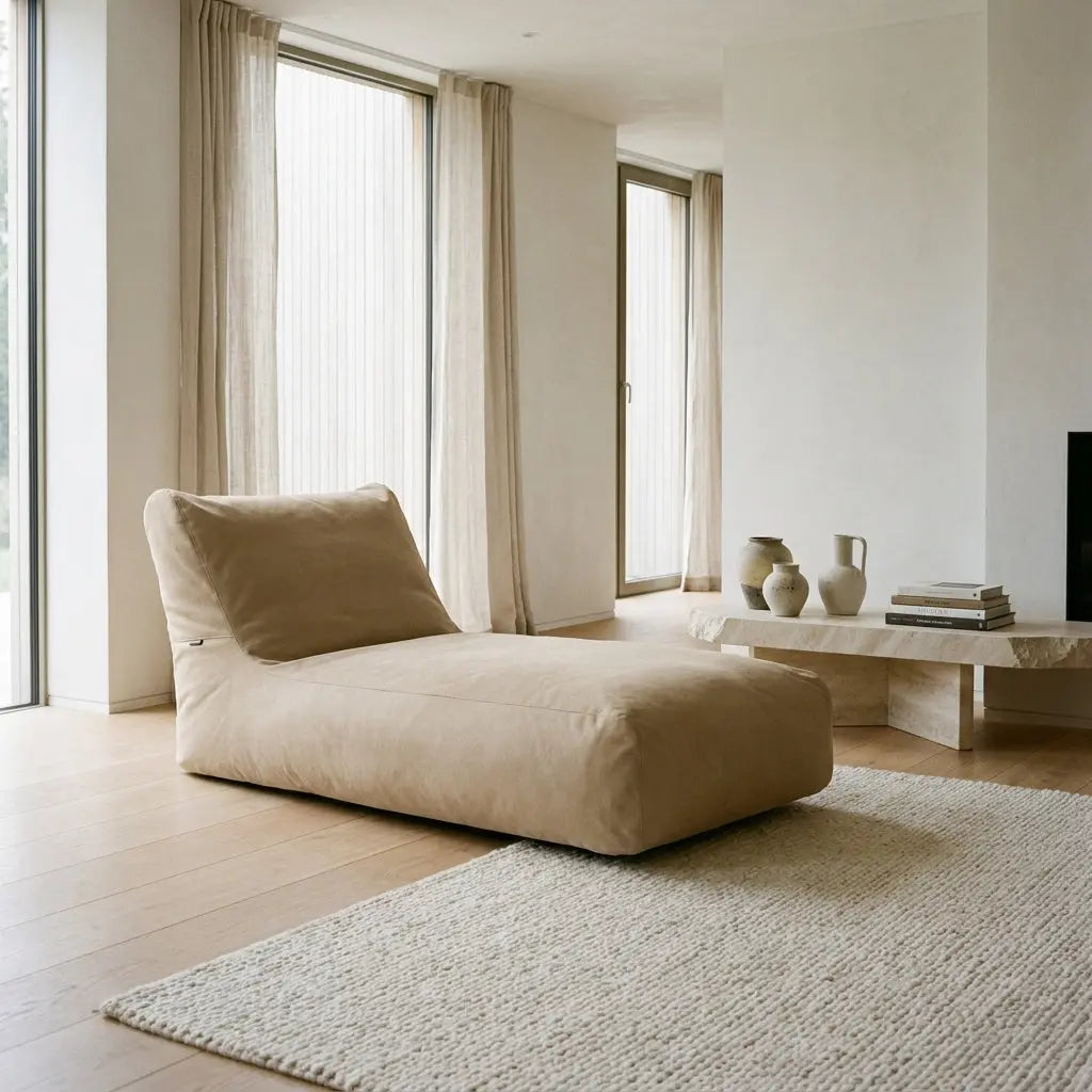 Sittsäck dagbädd - sunbed 90 OX Beige