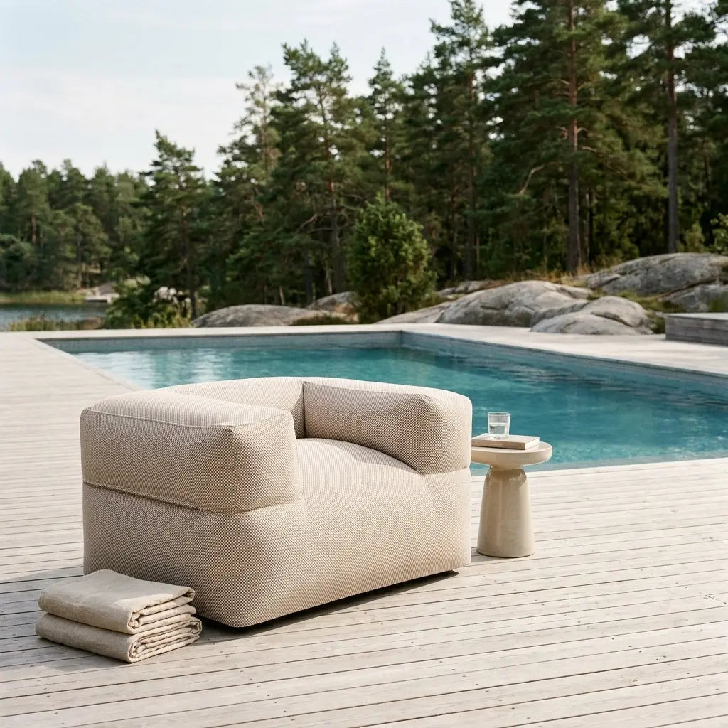 Sittsäck MooG Capri Beige SLOWDOWN