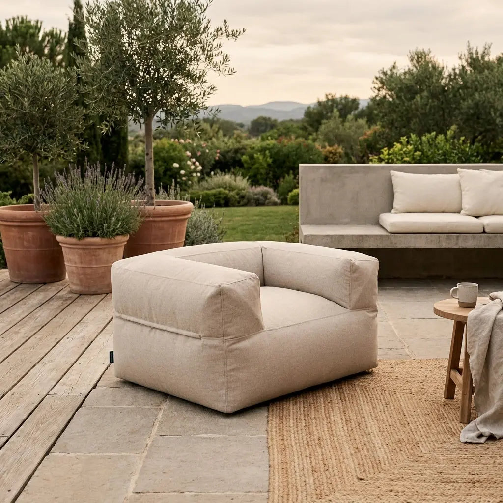 Sittsäck MooG Riviera Beige SLOWDOWN