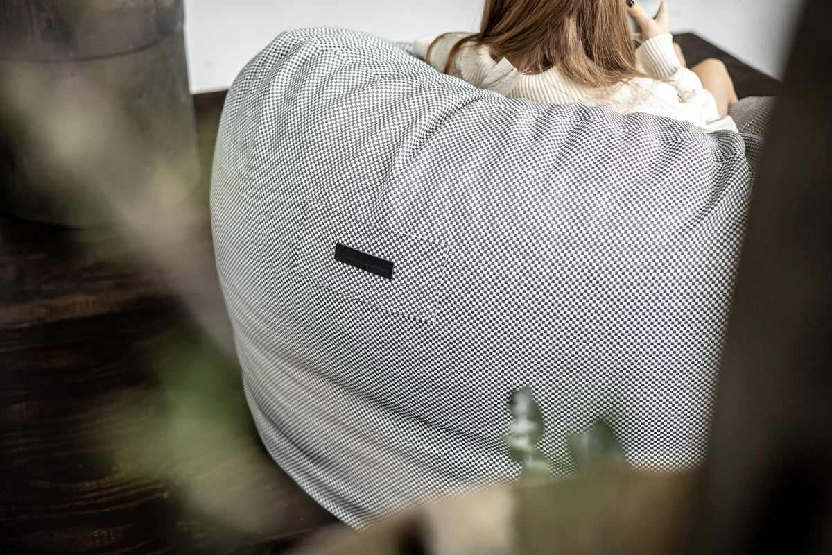 Fåtölj Sittsäck Om 135 Capri Grey SLOWDOWN