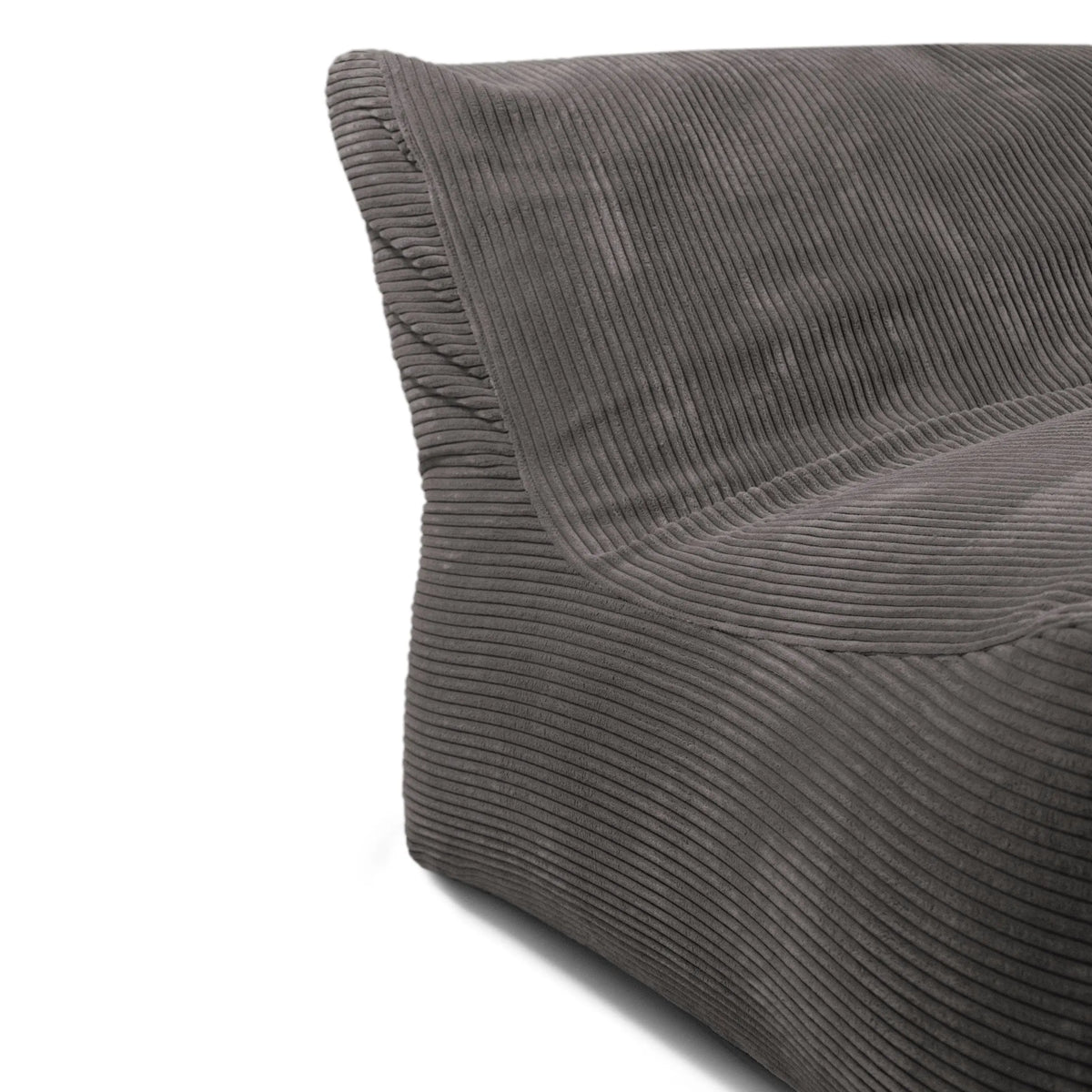 Sittsäck Soffa Lounge Waves Dark Grey SLOWDOWN