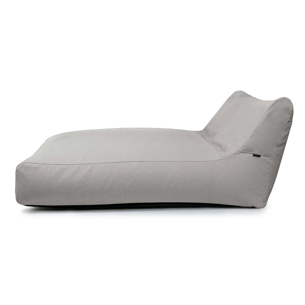 sittsäck solsäng Dunẽs White Grey med bekväm design för avkoppling i solen