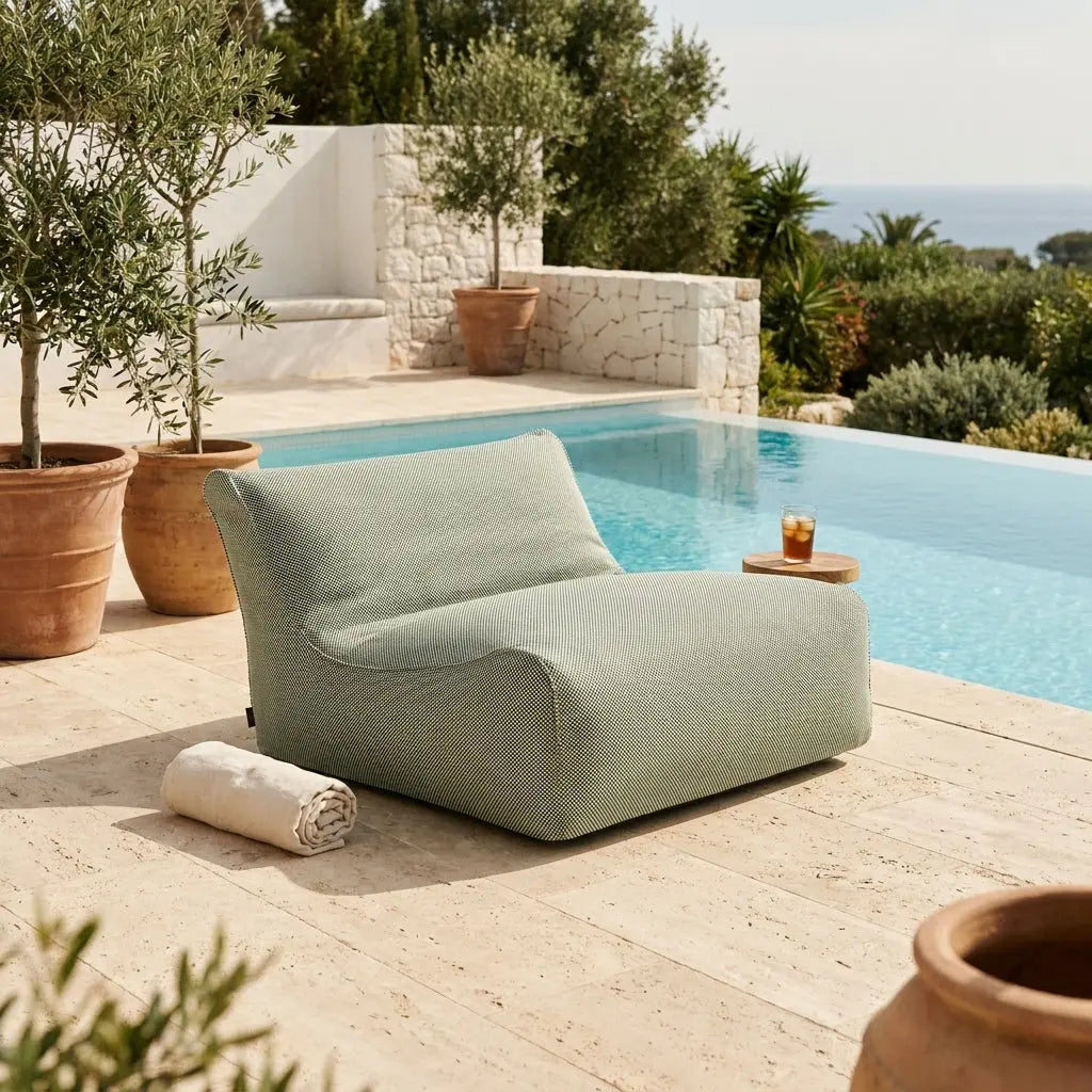Sittsäck Soffa Lounge Capri Green SLOWDOWN