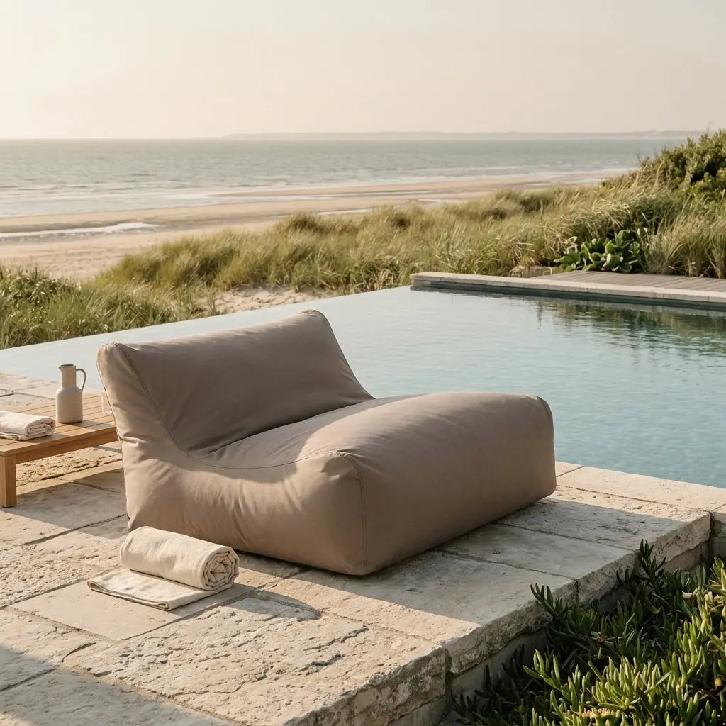 Sittsäck Soffa Lounge Colorin Taupe SLOWDOWN