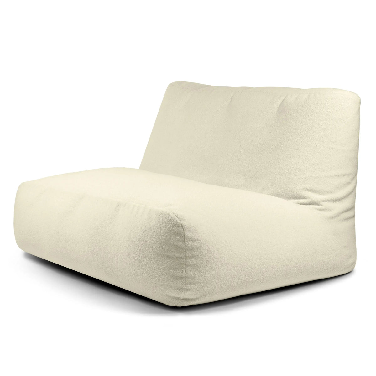 Sittsäck Soffa Tube Teddy Cream SLOWDOWN
