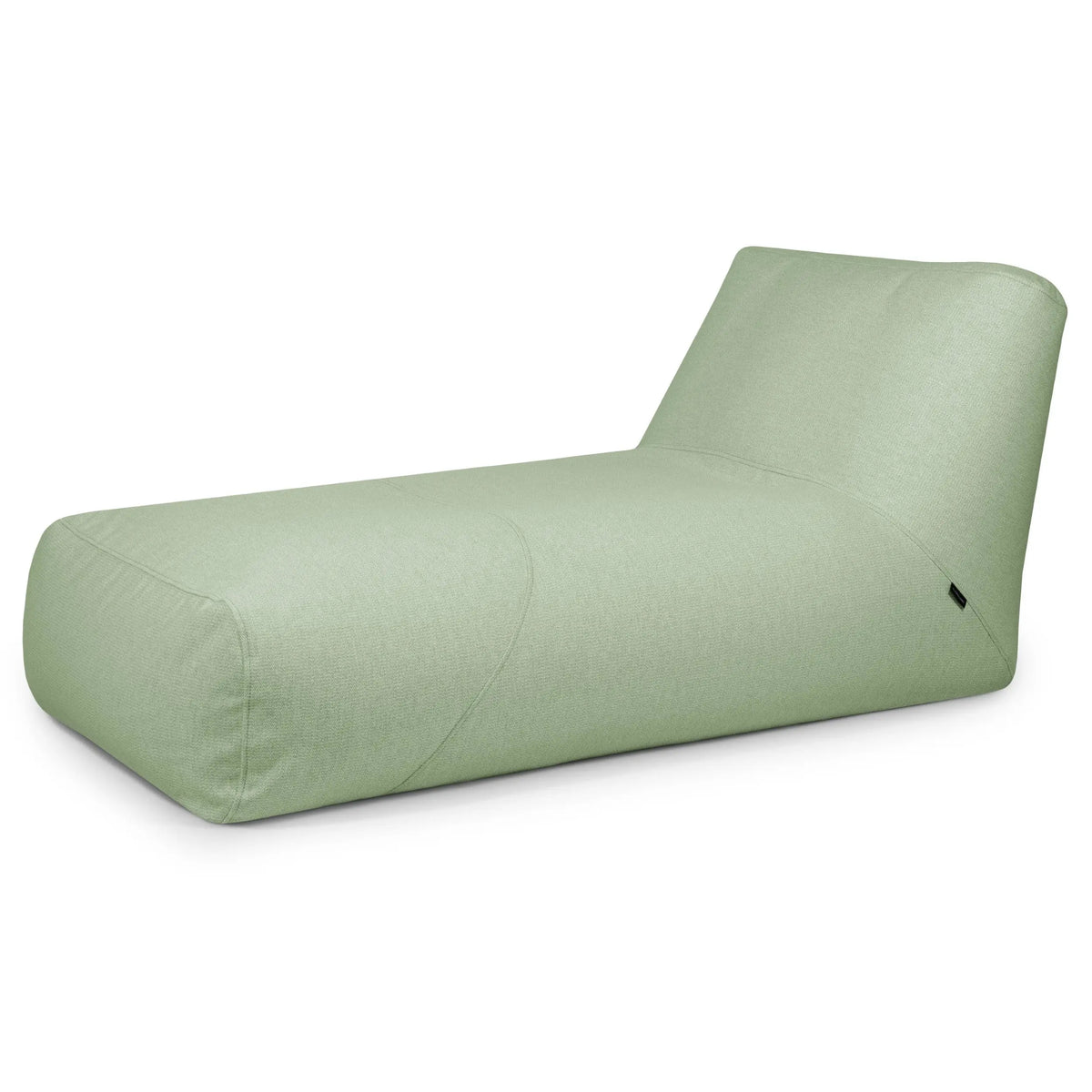 Elegant sittsäck Tube 100 i grön färg, designad av Francesco Costacurta för stil och komfort.