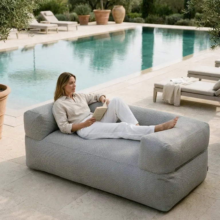 Sittsäck Soffa MooG Capri Grey SLOWDOWN