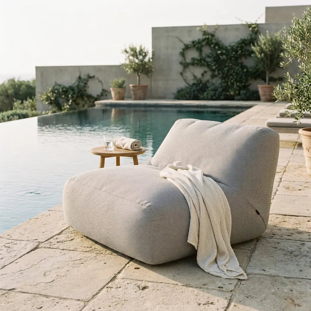 Sittsäck Soffa Tube Capri Grey SLOWDOWN