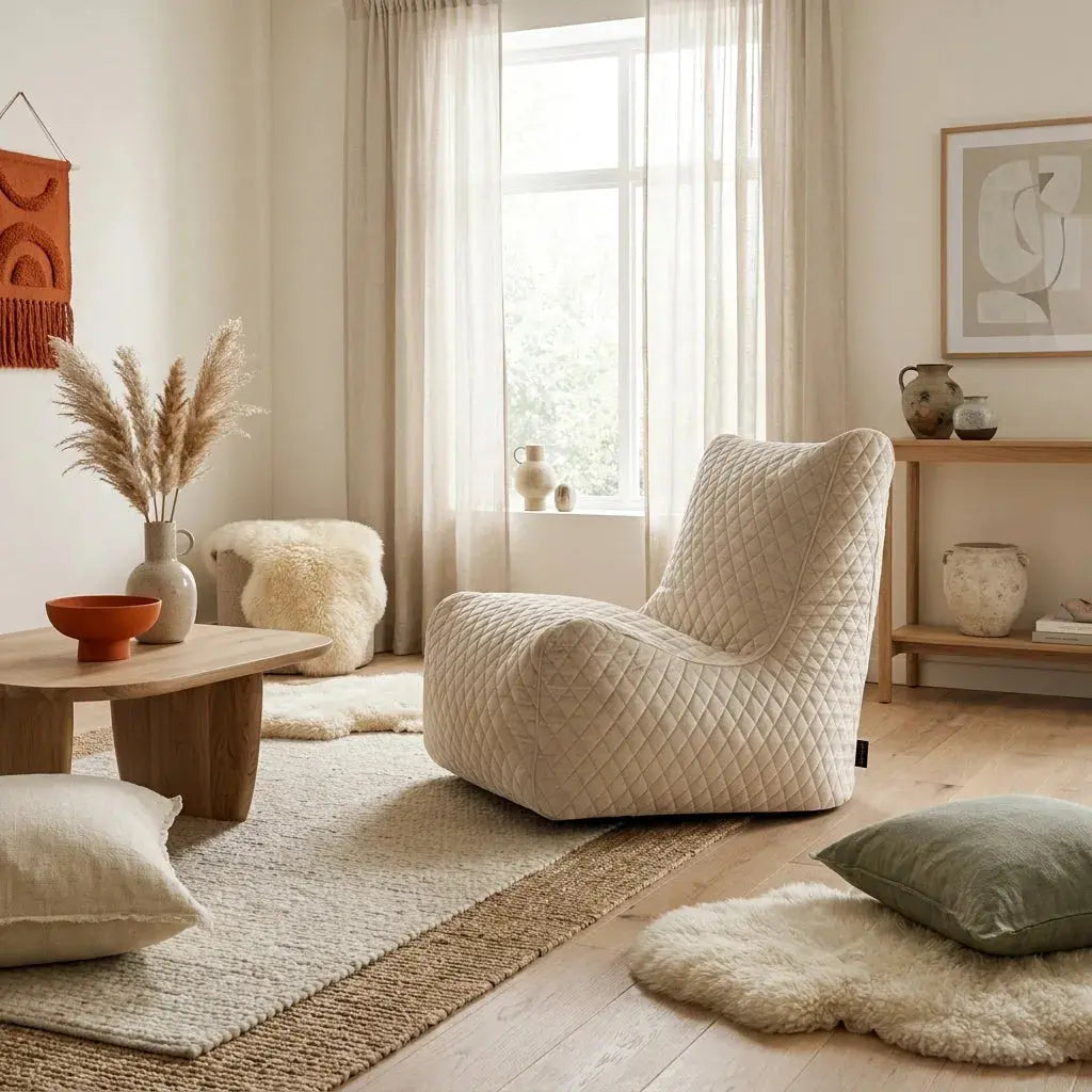 Sittsäck Fåtölj Seat Lure Luxe Pearl SLOWDOWN