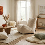 Sittsäck Fåtölj Seat Lure Luxe Pearl SLOWDOWN