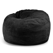 Fåtölj Sittsäck Om 110 Waves Black - lyxig och mjuk sittsäck för ultimat komfort och avkoppling.