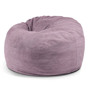 komfortabel sittsäck Om 110 lilac i mjuk lila färg, perfekt för avkoppling och komfort.