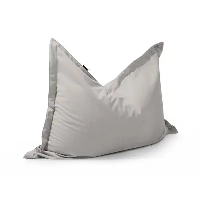 2me sammet White Grey sittsäck