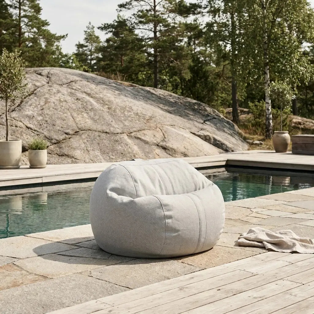 Barnfåtölj Roll 80 Riviera Light Grey SLOWDOWN