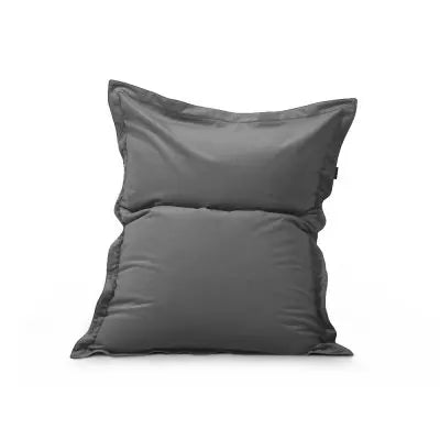 4me sammet Dark Grey sittsäck