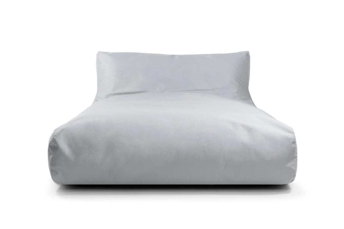 Sittsäck Soffa solsäng  - sunbed  OX White Grey SLOWDOWN