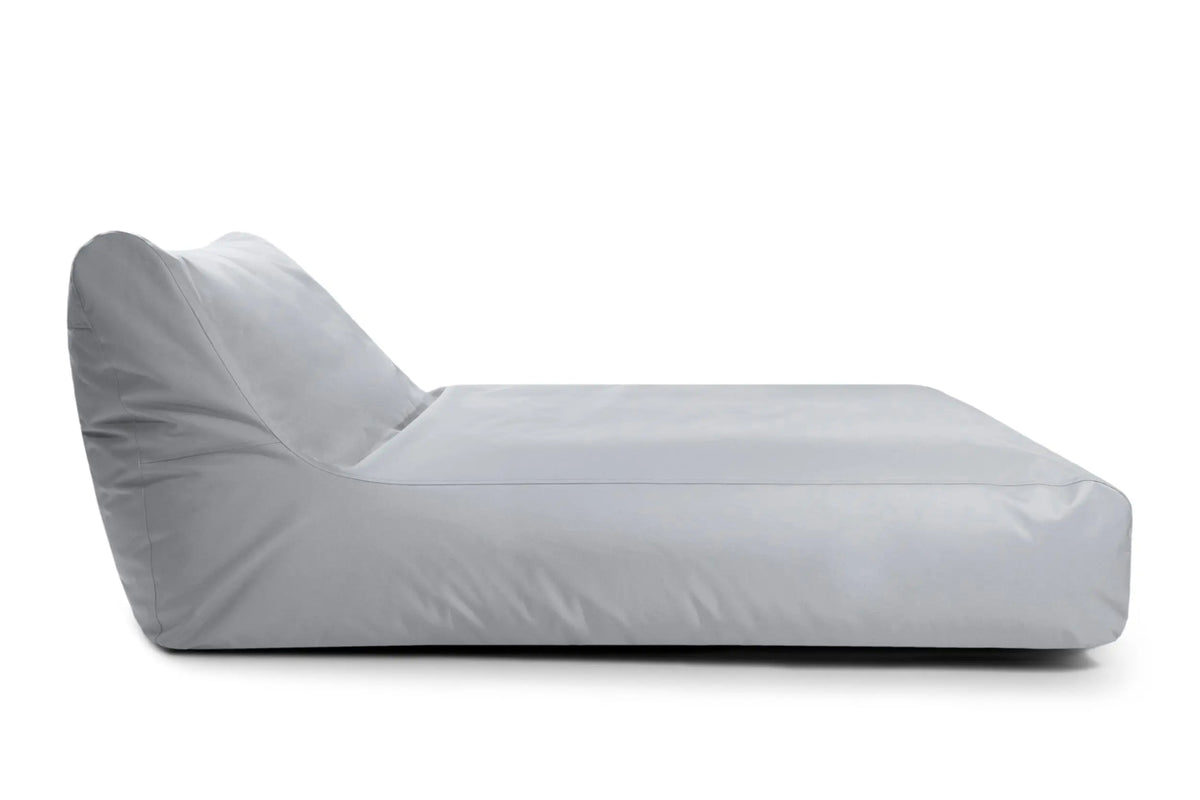 Sittsäck Soffa solsäng  - sunbed  OX White Grey SLOWDOWN