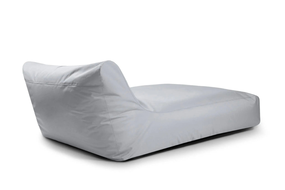 Sittsäck Soffa solsäng  - sunbed  OX White Grey SLOWDOWN